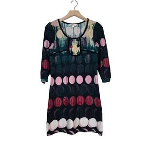 Anthropologie Aryeh Womens S Boho Retro Knit Dress NEW